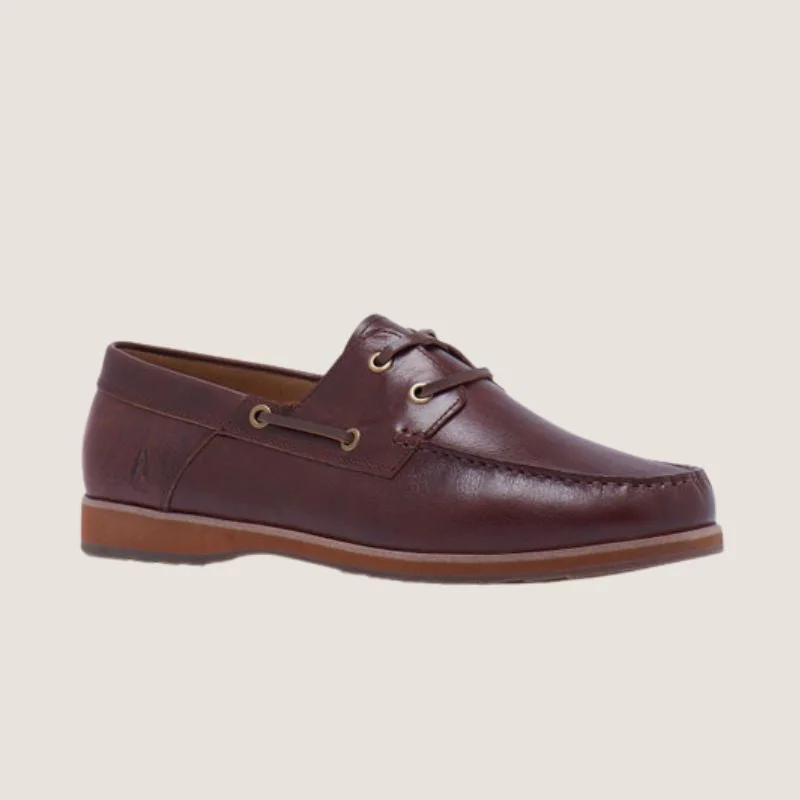 Casual Sports Footwear Hush Puppies Lake Mens Deck Shoe