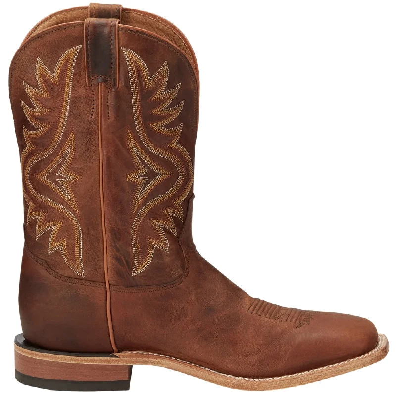 Best Winter Sneakers Avett 11 Inch Embroidered Square Toe Pull On Cowboy Boots