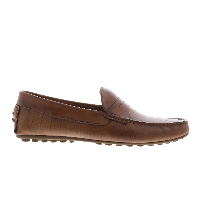 Cozy Casual Shoes Steve Madden Yorkk YORK01M1 Mens Brown Loafers & Slip Ons Moccasin Shoes