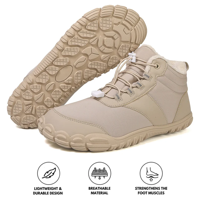 Outdoor Work Boots Warm Outdoor Leisure Snow Boots Non-slip & Waterproof Winter Barefoot Shoe (Unisex) Outdoor Work Boots Warm Outdoor Leisure Snow Boots Non-slip & Waterproof Winter Barefoot Shoe (Unisex)