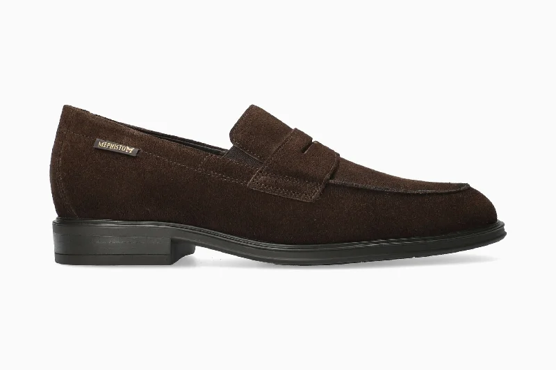 Comfortable Running Sneakers Kurtis - Dark Brown