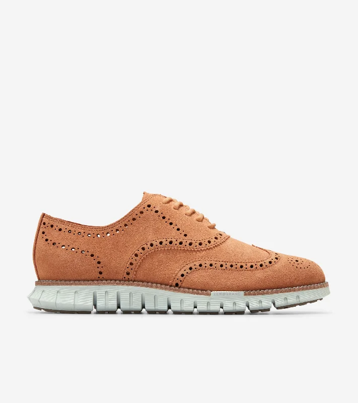 Designer Work Shoes Տղամարդու ZERØGRAND Remastered Unlined Wingtip Օքսֆորդ