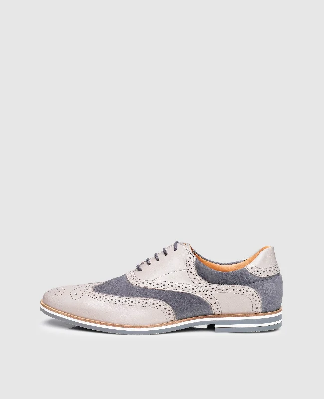 Sporty Casual Sneakers No. 5302 - Grey
