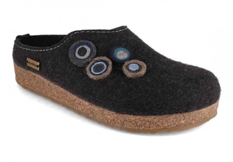 Best Winter Sneakers HAFLINGER Clog | Grizzly Kanon, Graphite