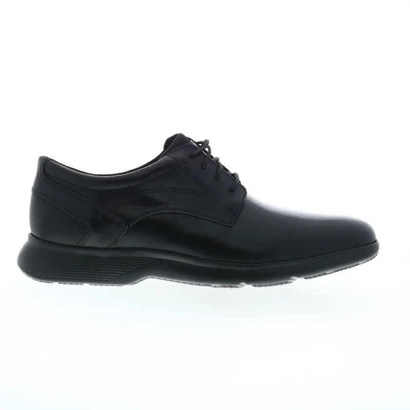 Fashionable Sneakers Collection Rockport Truflex Dressport Plain Toe Mens Black Oxfords Plain Toe Shoes