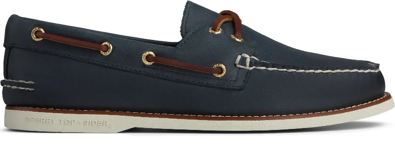 Running Shoes For Sale Men's Gold A/O 2-Eye - Navy