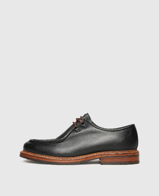 Comfortable Dress Flats Zürich Plain H - Black