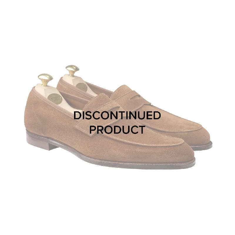 Casual Running Sneakers Cadogan Tobacco Calf Suede