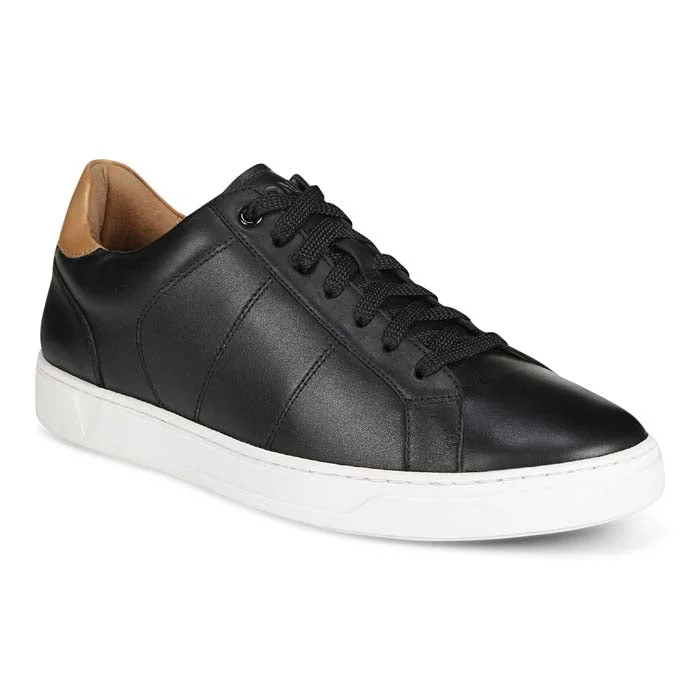 Leather Sandals For Sale Mens Vionic Lucas Court in Black/Tan