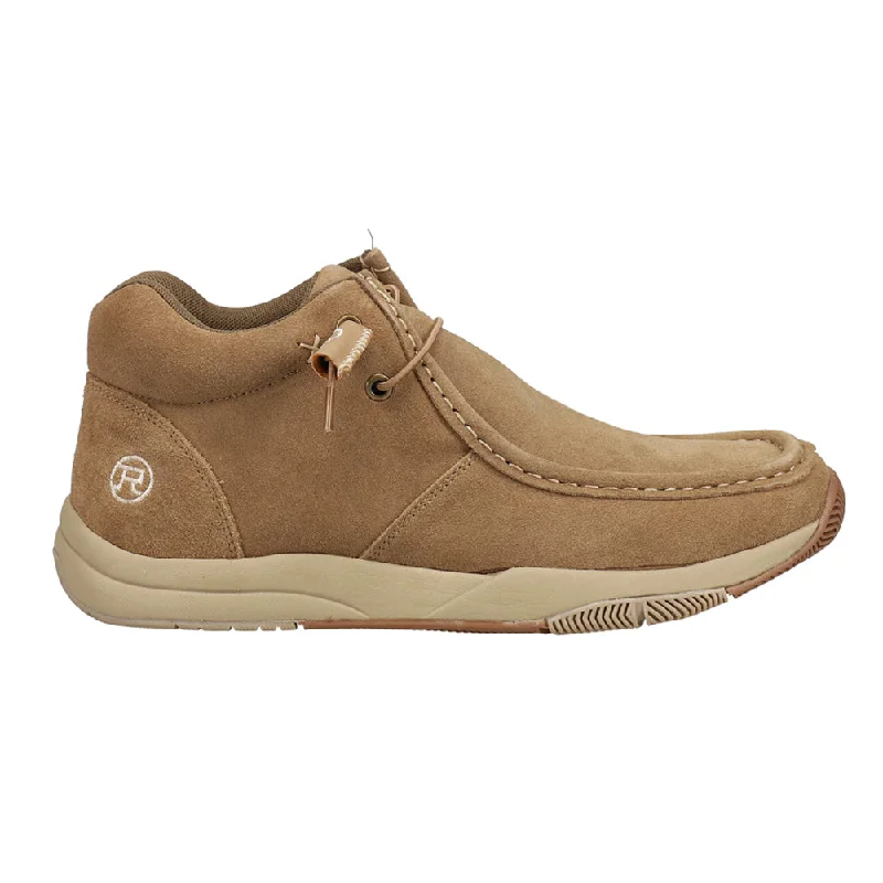 High Fashion Footwear Clearcut Square Toe Chukka Boots