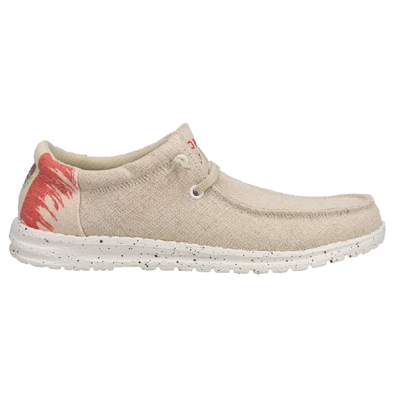 Sporty Casual Sneakers Hang Loose Mexico Flag Slip On Shoes