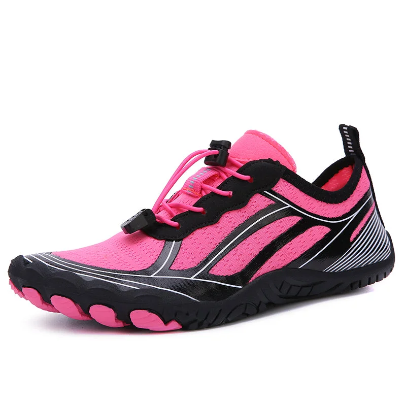 Running Footwear Sale Quick-drying Barefoot Shoes Lightweight Adjustable Velcro Closure Hiking, Fitness, Swimming Water Shoes (Unisex)