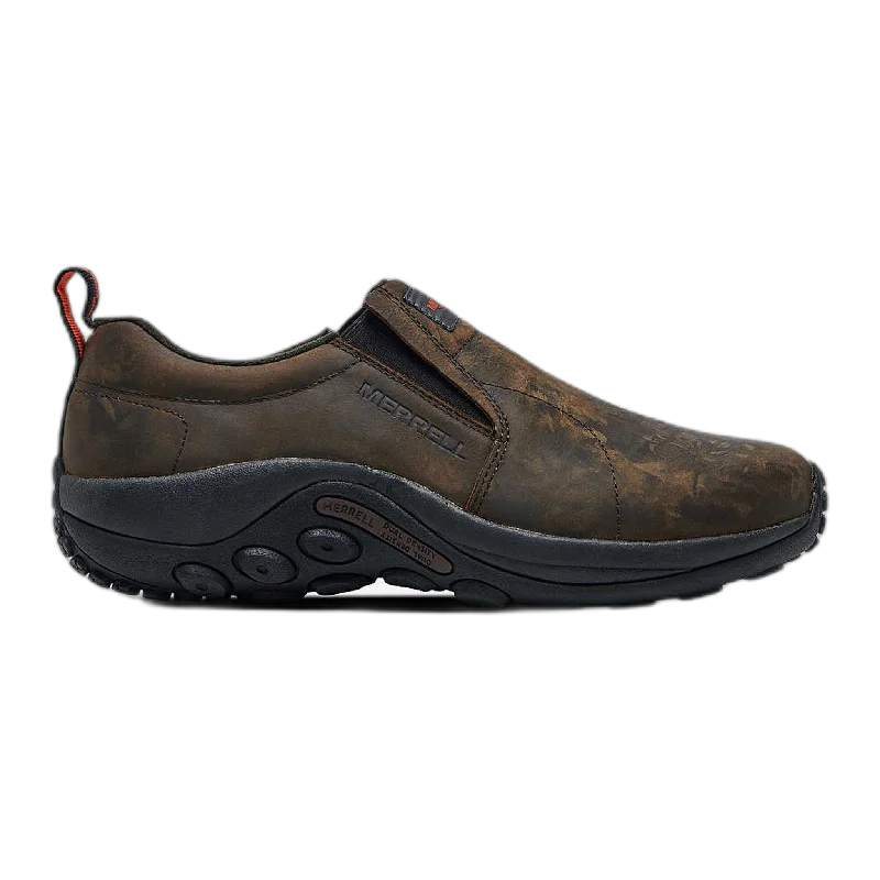 Breathable Hiking Boots Men's Jungle Moc Leather SR Work Shoe