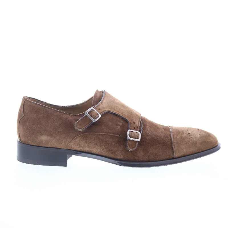 Summer Sports Shoes Pastori by Di Bianco Romulus Suede Mens Brown Suede Loafers Casual Shoes