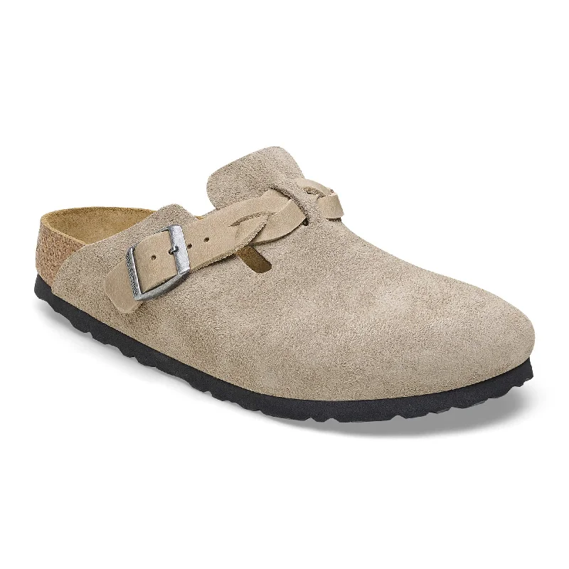 Slip-On Winter Shoes Boston Braided Suede Leather