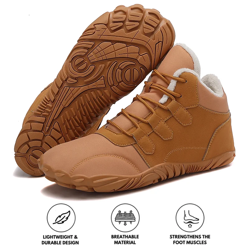 Comfortable Work Sneakers Outdoor Winter Snow Boots Barefoot Thickened Warm Hiking Shoes Footwear Non-slip & Waterproof Winter Barefoot Shoe (Unisex) Comfortable Work Sneakers Outdoor Winter Snow Boots Barefoot Thickened Warm Hiking Shoes Footwear Non-slip & Waterproof Winter Barefoot Shoe (Unisex)
