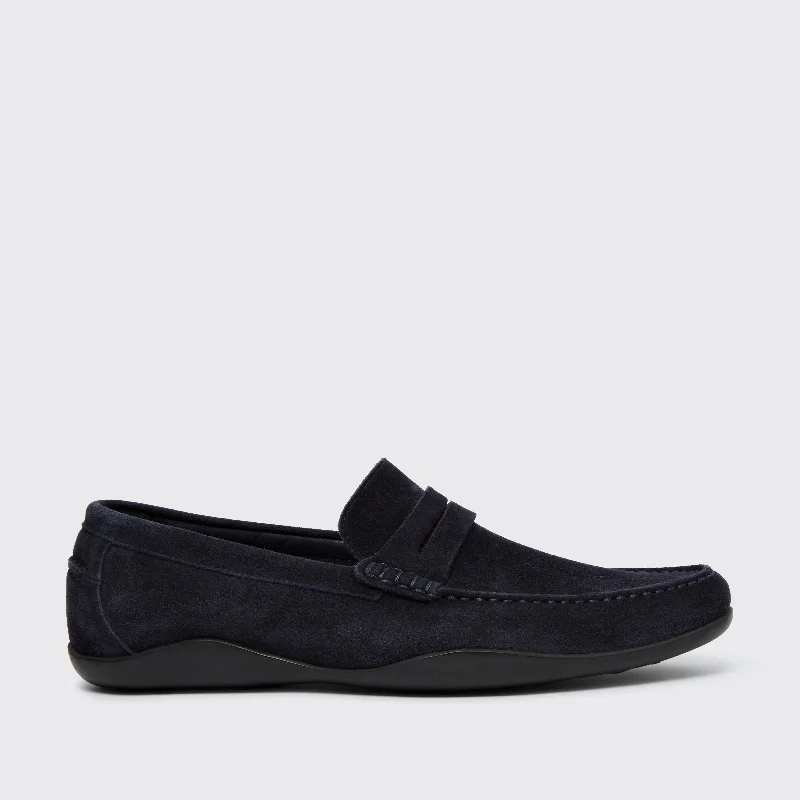Trendy Boots Online Basel G Kudu Suede Midnight