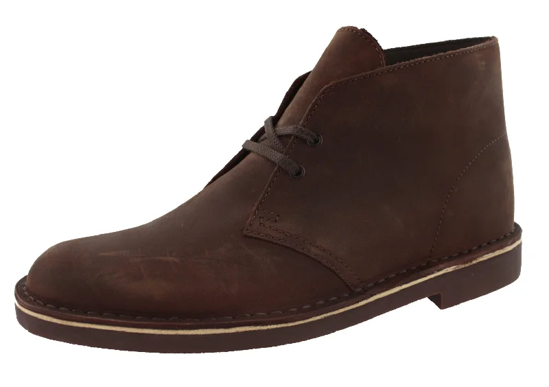 Sporty Casual Boots Clarks Mens Desert Boots Bushacre 2
