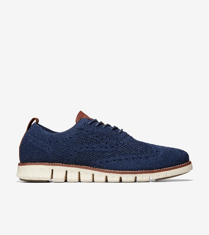 High Fashion Footwear Տղամարդու ZERØGRAND Stitchlite Wingtip Օքսֆորդ
