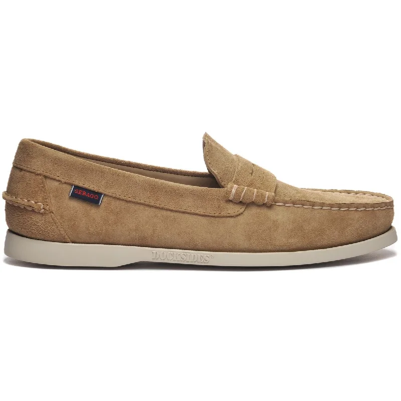 Waterproof Loafers Dan Boat Roughout - Camel