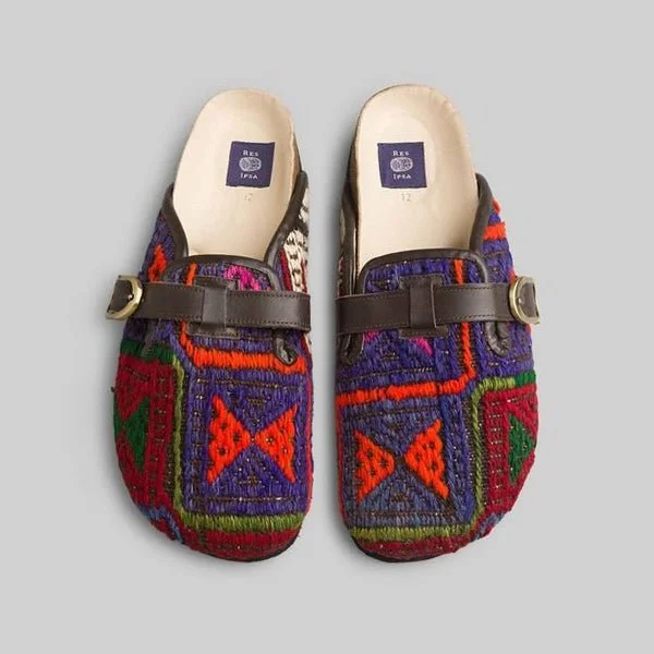 Casual Sandals Collection Men's Kilim Clog Size 12