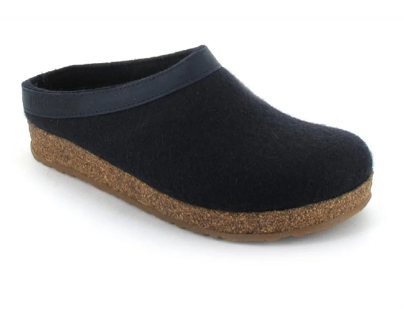 Outdoor Running Shoes HAFLINGER GZ Torben Slippers with Arch Support, dark blue