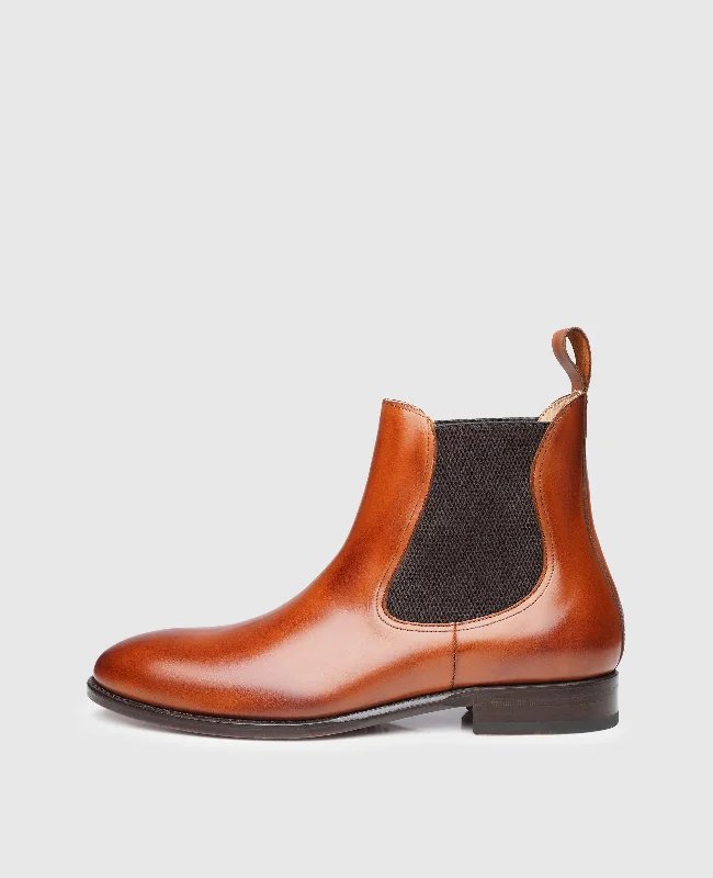 Comfortable Platform Shoes No. 634 - Red brown