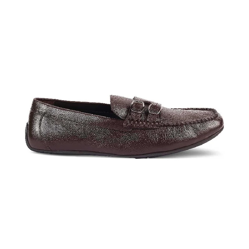 Luxury Running Shoes The Roby Brown Men's Double Monk Shoes Tresmode