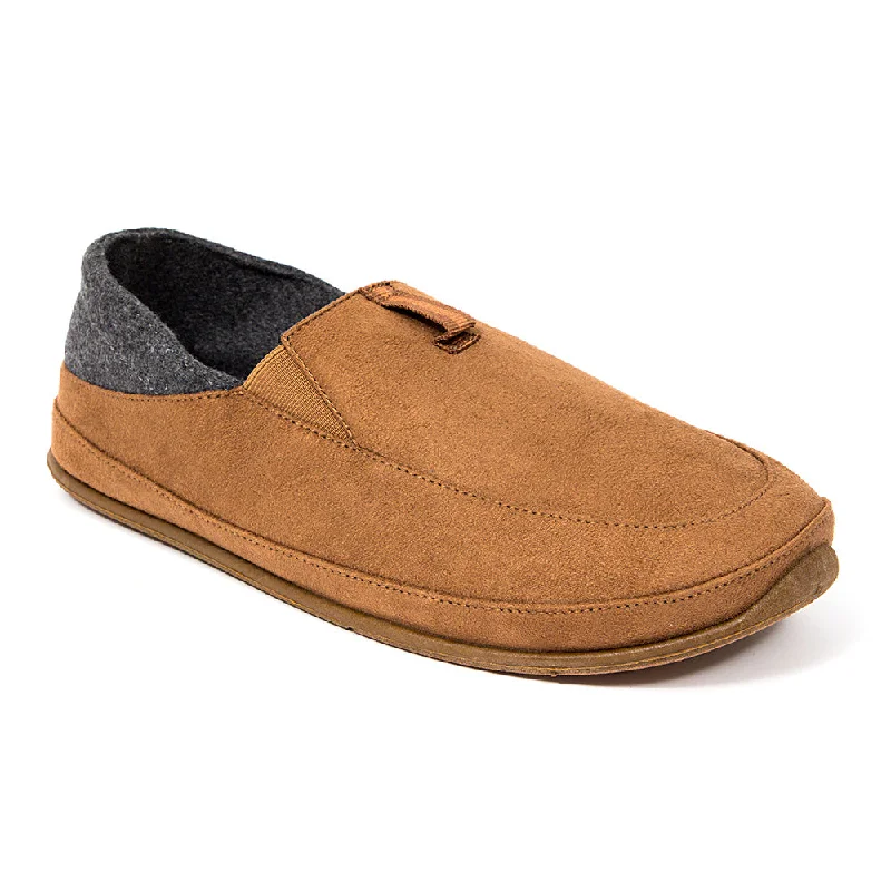 Comfortable Snow Sneakers Campo Unisex Slipper in Chestnut/Dark Grey