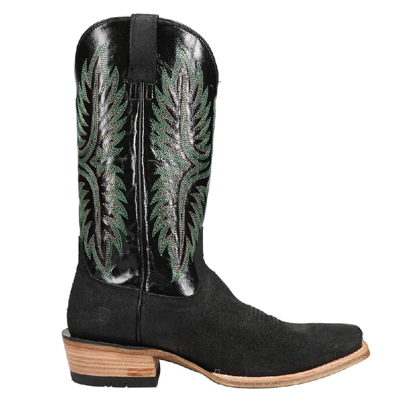 Trendy Boots For Winter Futurity Rider Embroidered Square Toe Cowboy Boots