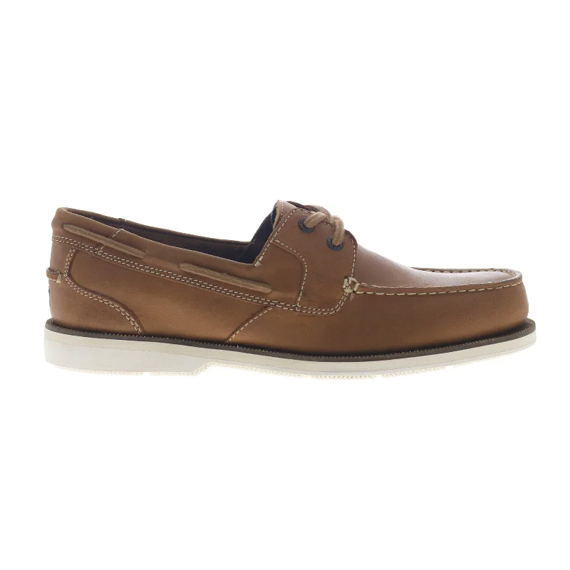 Comfortable Work Sneakers Rockport Southport Boat Shoe Mens Brown Loafers & Slip Ons Boat Shoes