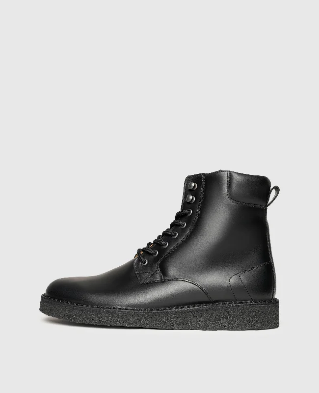 High Fashion Work Boots Barney PDB - Black