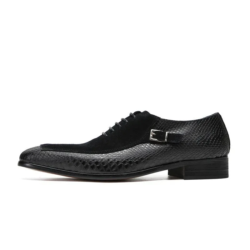 Trendy High Top Sneakers Emporimus2 - Suede & Alligator Print Leather Oxford Single Buckle dress Shoes Trendy High Top Sneakers Emporimus2 - Suede & Alligator Print Leather Oxford Single Buckle dress Shoes