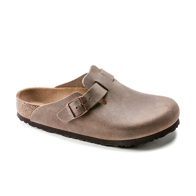 Trendy Walking Shoes Boston Tabacco Brown Oiled Leather