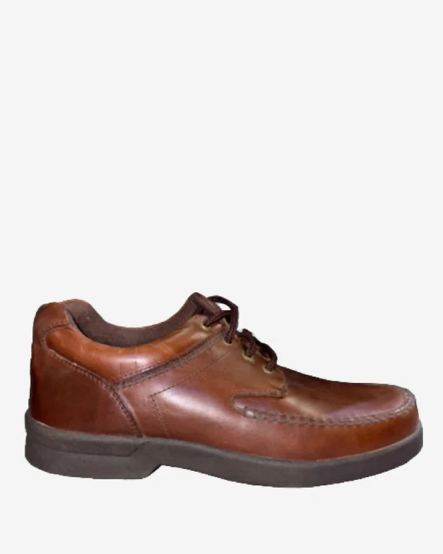Sporty Snow Boots Men's Spokane Oxford Shoes In Dark Brown