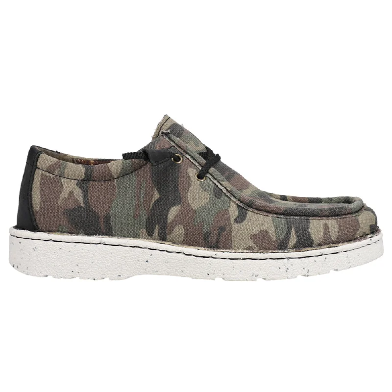 Trendy Formal Shoes Hazer Camo Slip On Shoes