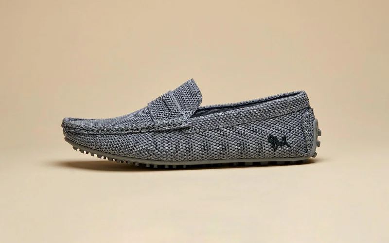Durable Running Sandals ReLive Knit Loafers : Steel Grey