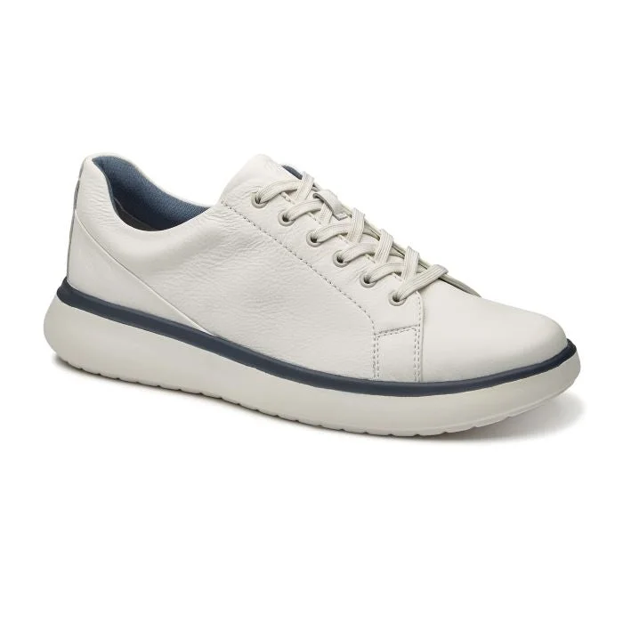 Classic Hiking Footwear Mens Johnston & Murphy Oasis Lace to Toe in White