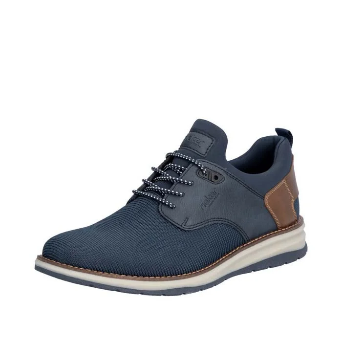 Trendy Sports Footwear Mens Rieker Dustin 50 in Baltik/Lake/Mogano/Navy