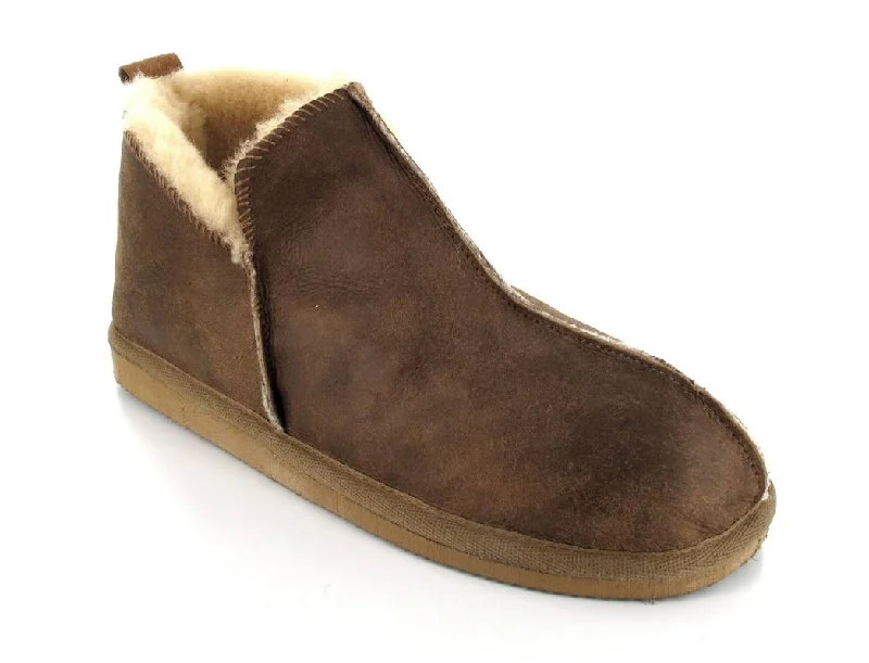 Best Dress Shoes SHEPHERD Slipper Boot | Annie, Antique-Cognac