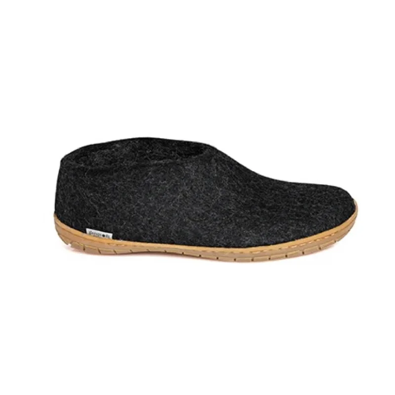 Durable Flip Flops Shoe with Honey Rubber - Charcoal