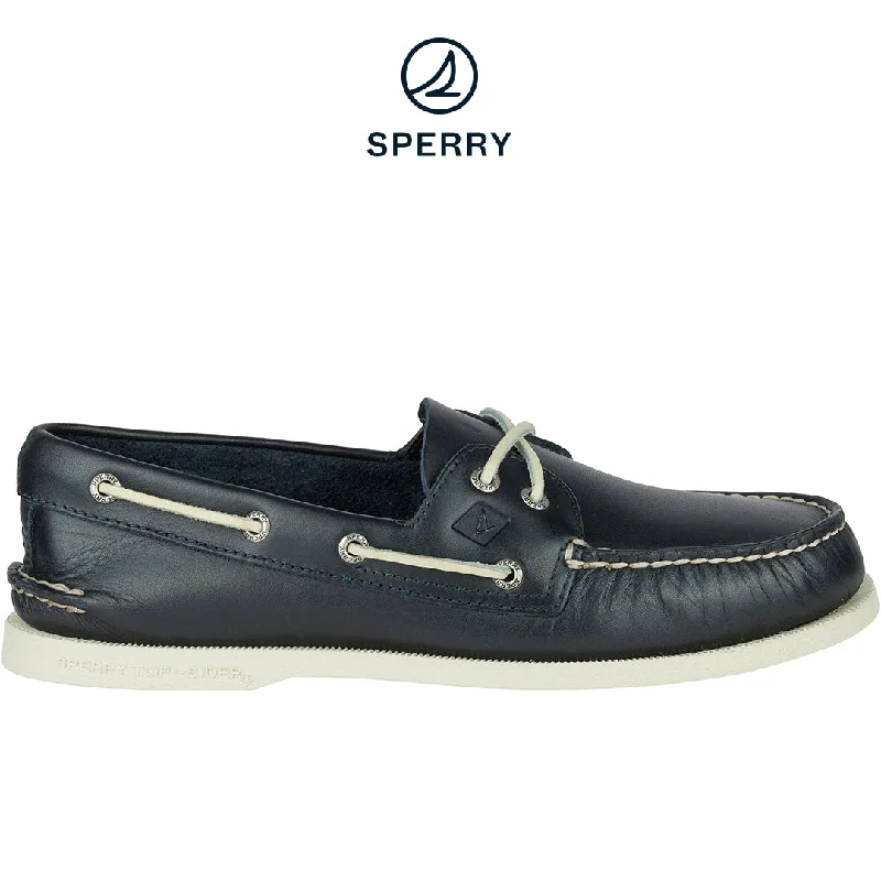 Sporty Casual Boots Men's Authentic Original Boat Shoe Navy (STS10405)