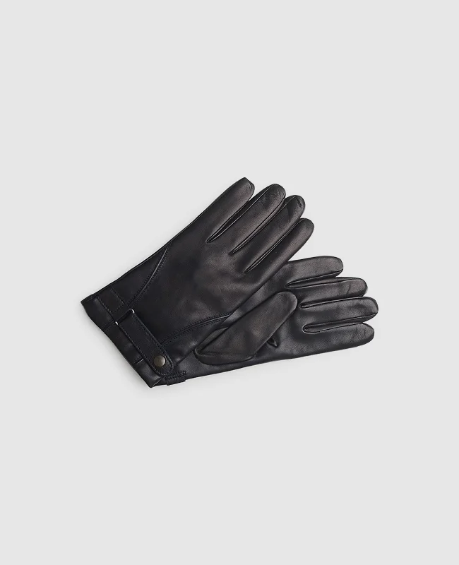 Casual Sandals Collection Gloves with button - Dark Blue