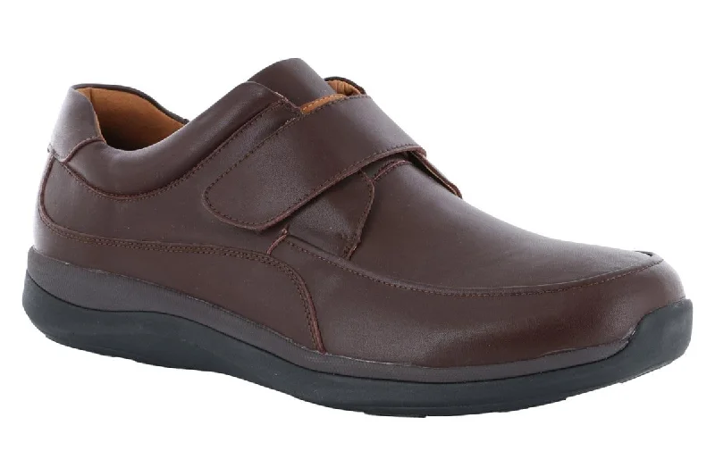 Luxury Hiking Shoes Propet Parker Velcro Shoe Brown