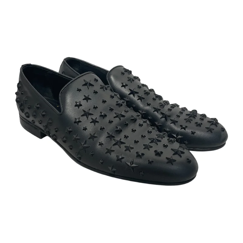 Durable Running Sandals JIMMY CHOO/Dress Shoes/EU 41/Leather/BLK/