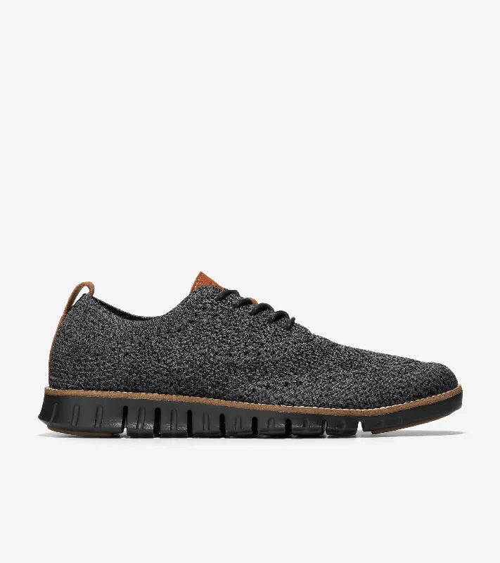 Elegant Wedding Shoes Տղամարդու ZERØGRAND Wingtip Օքսֆորդ