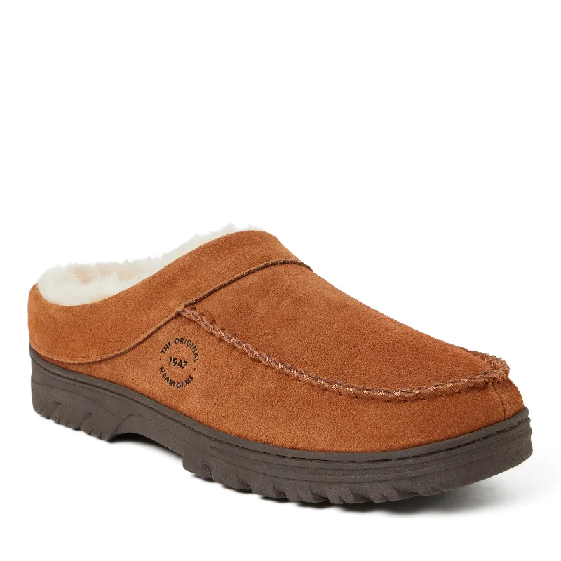 Best Hiking Boots For Winter Men's Genuine Suede Clog