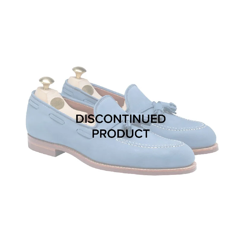 Designer Work Shoes Jersey French Navy Nubuck
