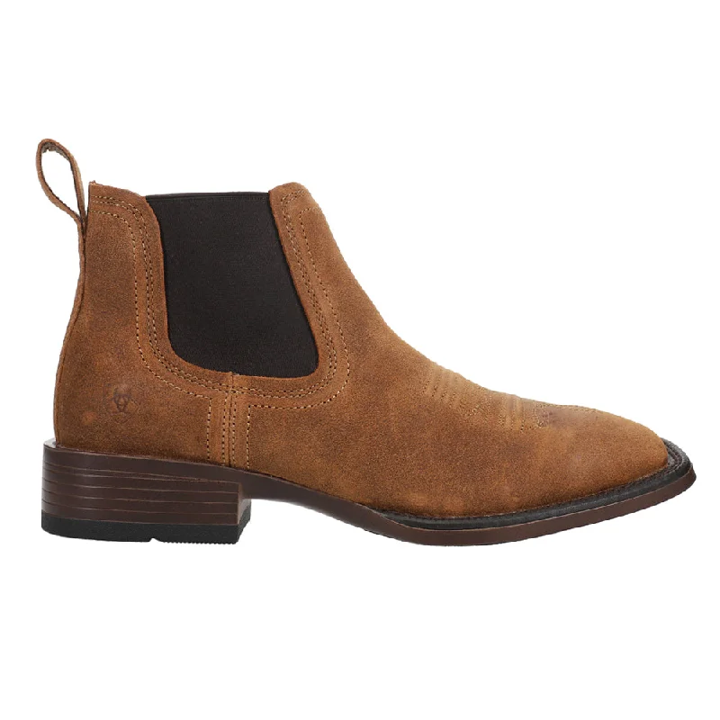 Luxury Hiking Shoes Booker Ultra Square Toe Chelsea Boots