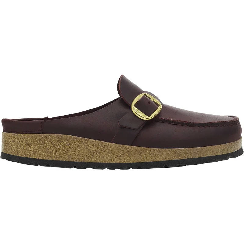Best Hiking Boots For Winter Women's Birkenstock Buckley Zinfandel Oiled Leather